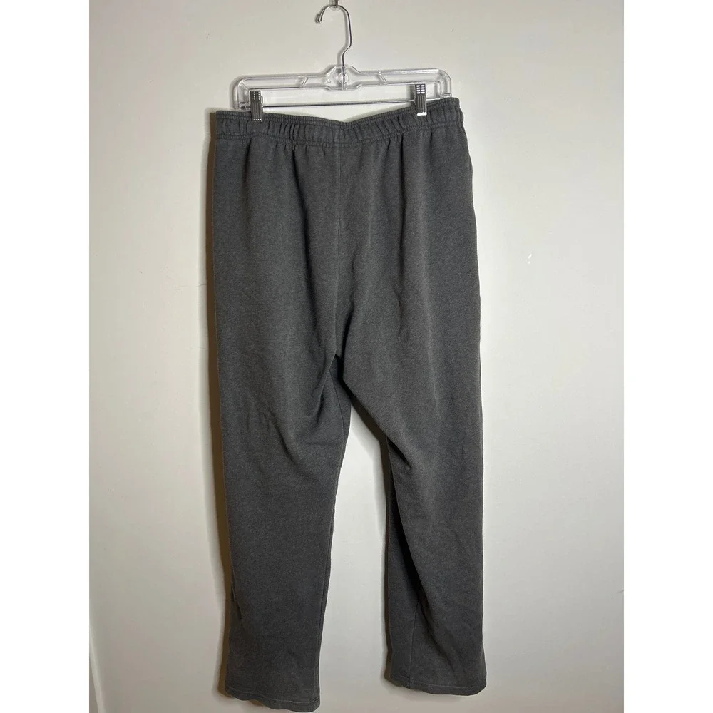 Champion Gray Fleece Sweatpants Mens Large